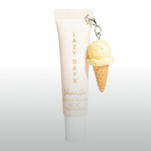 LAZY DAYS-Vanilla Tinted Lip Treatment with Ice Cream Charm